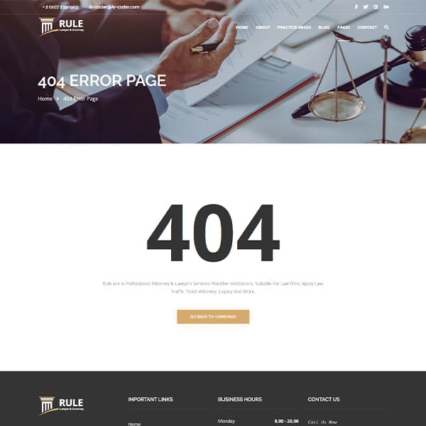 404 Page