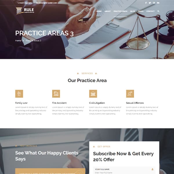 Practice Areas 3